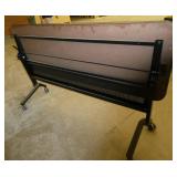 72x24 Flip-top table on wheels