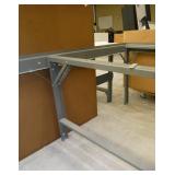 Frame 48x96x33 tall with wood inserts for a table top