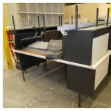 Two Herman Miller desks 75x29