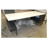 Four Herman Miller desks 75x29
