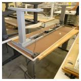 Two electric adjustable height tables/desks