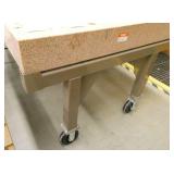 Starrett Granite Surface Plate 36x48x6 on stand on wheels