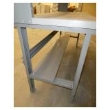 Workbench with shelf 72x30 48 tall with shelf