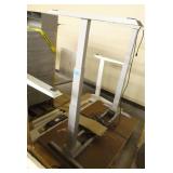 Two Electric adjustable height 48x30 and 60x30 desks tables
