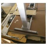 Two Electric adjustable height 48x30 and 60x30 desks tables