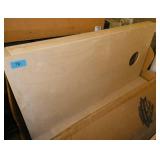 Cornhole bean bag toss 48x24 set of 2 - New unfinished