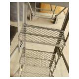 8 Step Cotterman rolling ladder 350 lbs