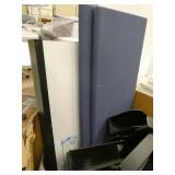 Pallet of whiteboards, organizers, cube parts