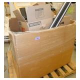 Pallet of around 30 Name plate and Mail holders to hang outside offices