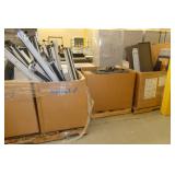 5 boxes of cubicle parts (3 pallets)