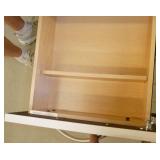 2 drawer wood filing cabinet and mobile pedestal