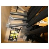 Pallet of table legs and a portion of a table