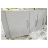 Eight file cabinets