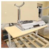 One height adjustable table 30x60 and a stationary table 24x48