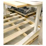 One height adjustable table 30x60 and a stationary table 24x48