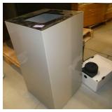 Garbage can (15x15x28), paper shredder, humidifier
