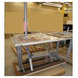 3 tables (2) 30x48 and (1) 24x58