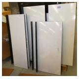 9 whiteboards, biggest one is 20x42