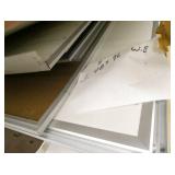 Pallet of whiteboards, table tops, shelving etc