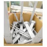 8 pallets of table, desk, cubicle parts