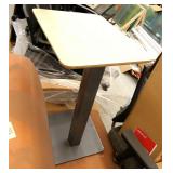 4 chairs and 2 laptop/writing tables