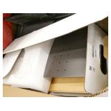 6 pallets of table legs, cubicle parts, sit stand desk mounts etc