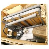 6 pallets of table legs, cubicle parts, sit stand desk mounts etc