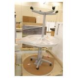 THREE Teardrop tables 36x43