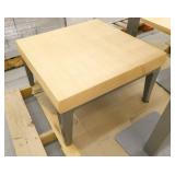 table 26x26 and 3 laptop/writing tables