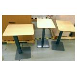 3 laptop/writing tables