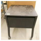 25x25 rolling cabinet with contents