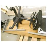 workbench and chair