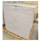 Two lateral file cabinets 36x18x40