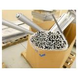 Pallet of aluminum channel and a whiteboard