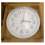 FIVE new clocks 14-1/2 inches