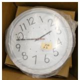 FIVE new clocks 14-1/2 inches