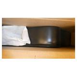 Cubicle parts, 2 boxes floor/wall moulding, weird table/cube components
