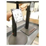 Pallet of monitor mounts, white boards, cube parts