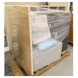 Large mail sorting station, table 24x42, charcoal filing cabinet and more