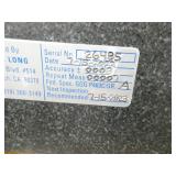 4x6ft 6 inch thick Granite Surface Table on stand