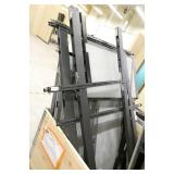 Two Pallets of cubicle parts and organizers