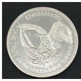 1985 Engelhard American Prospector 1 oz. Silver Round (.999 Fine Silver)