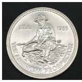 1985 Engelhard American Prospector 1 oz. Silver Round (.999 Fine Silver)
