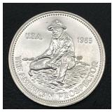1985 Engelhard American Prospector 1 oz. Silver Round (.999 Fine Silver)