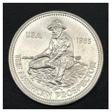 1985 Engelhard American Prospector 1 oz. Silver Round (.999 Fine Silver)