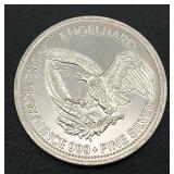 1985 Engelhard American Prospector 1 oz. Silver Round (.999 Fine Silver)