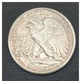 1945-D Walking Liberty Half Dollar (90% Silver)