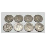 Lot of 8 United States Eisenhower Bicentennial Dollars