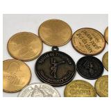 Collectible Tokens and Coins including 1971 South Dakota Souvenir Dollar