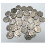 Kennedy 1976 Bicentennial Half Dollars (No Silver) - 34 Coins!